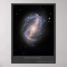 NGC 6217 abgehaltener Spiralarm Posterdrucke