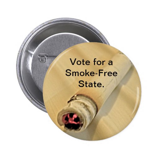 Nichtraucherknopf Button