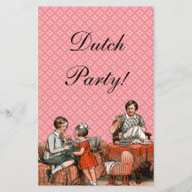 Niederländische Familie Individuelle Flyer