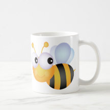 Niedliche Biene Teetasse