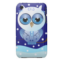 Niedliche Cartoon iPhone 3G/3GS Case-Mate-Schneeeu
