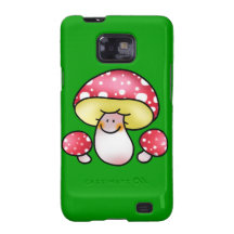niedliche rote Pilze Samsung Galaxy SII Cover