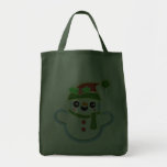 Niedliche WeihnachtenKawaii Snowman-Taschen-Tasche