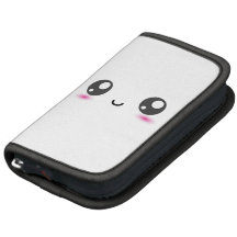 Niedlicher Kawaii smiley - Weiß Planer