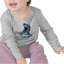 Niedlicher Siegel-Cartoon T-shirt