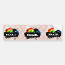 Niedliches fruchtiges Brasilien Autosticker