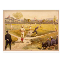 Niedriger Ball Postkarte