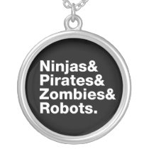 Ninjas et pirates et zombis et robots colliers