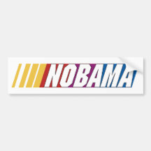NOBAMA AUTOCOLLANT POUR VOITURE