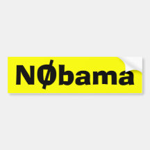 NObama,/ Autosticker