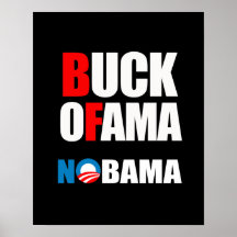NOBAMA PLAKATDRUCK