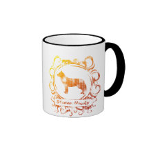 Nobler verwitterter sibirischer Husky Kaffee Tassen