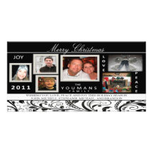 Noël de famille de Youmans Cartes De Vœux Avec Photo