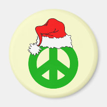 Noël de paix aimants pour réfrigérateur