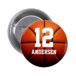 Nombres faits sur commande de basket-ball badges