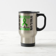 Non-Hodgkins Lymphom trage ich stolz Limones Grün  Tasse