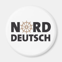 Norddeutsch Kühlschrankmagnet