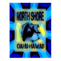 Nordufer Oahu Hawaii Postkarten