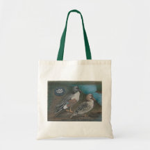 NorthernShovelerDuck2-HandPaintedByMarySylviaHines Tasche