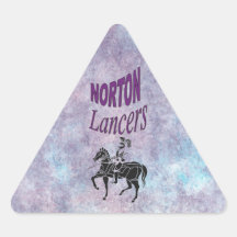 Norton Lancers-Aufkleber