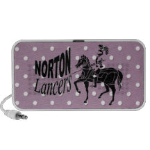 Norton Lancers-Gekritzel-Lautsprecher