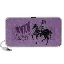 Norton Lancers-Gekritzel-Lautsprecher