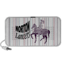 Norton Lancers-Gekritzel-Lautsprecher