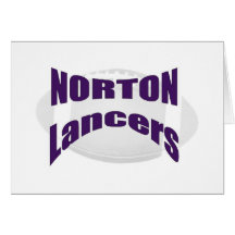 Norton Lancers Notecards Karte