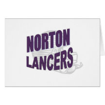 Norton Lancers Notecards Karte