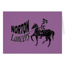 Norton Lancers Notecards Karte