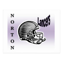 Norton Lancers-Postkarte