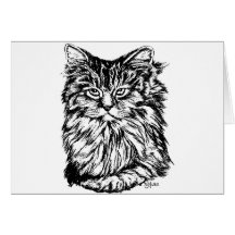 Norwegische Waldkatze Karte