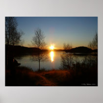 norwegischer Sonnenaufgang
