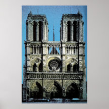 Notre Dame Paris France Affiches