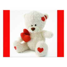 Nounours mignon de Love* d'ours *Teddy Faire-part Personnalisés