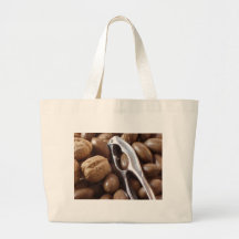 NOURRITURES NUTS PHOTOGRAP EN MÉTAL D'ARGENT DE CA SACS EN TOILE