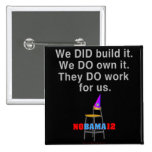 Nous l'avons construit… badges avec agrafe