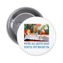 NOUS sommes TOUS TOUT À FAIT FOUS Badges Avec Agrafe