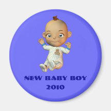 Nouveau bébé, 2010 aimant pour réfrigérateur