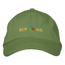 NOUVEL ÂGE - chapeau brodé