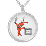 Nouvelle année mignonne d'écrevisses/homard 2013 bijouterie personnalisée