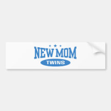 Nouvelles jumelles de maman autocollants pour voiture
