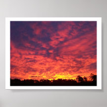 Nuage rose de crâne posters