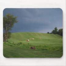 Nuages de ferme tapis de souris