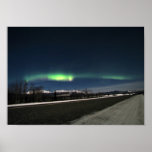 Nuit de Borealis de l'aurore d'ABN Posters