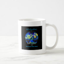 Nuit étoilée d'Olympas Tasse À Café