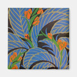 Nuit tropicale d'art déco - aimant