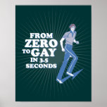 NULL ZUM HOMOSEXUELLEN IN 3 SEKUNDEN - POSTER