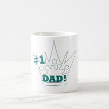 numberone.dad kaffee tasse
