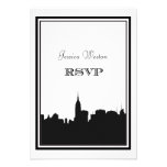 NYC Skyline-Silhouette #2 DIY UAWG einladungen